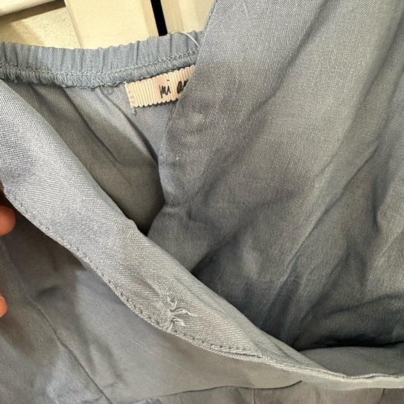 NWT Mi Ami Light Blue Romper Size L - Picture 5 of 9